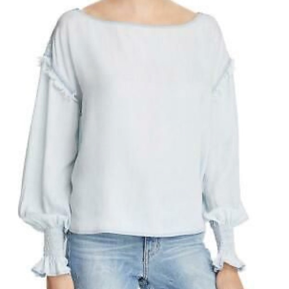 Chambray top